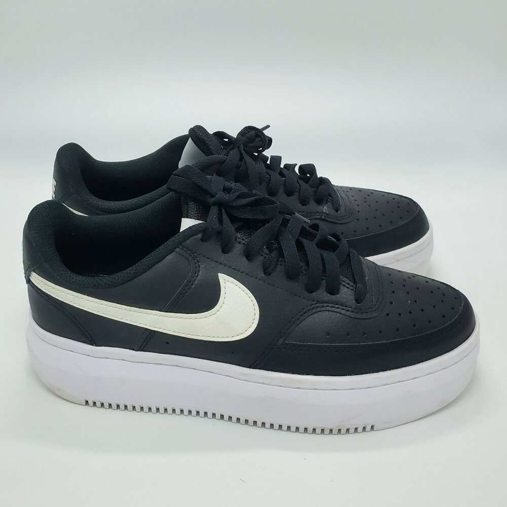 Nike Court Vision ALTA Leather Women's Platform Shoe Size 10